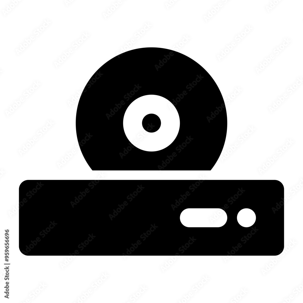 dvd player, disc, player, movie, electronic, device solid or glyph icon dvd player, disc, player, movie, electronic, device solid or glyph icon