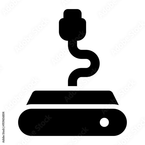 hard drive, external, hdd, hard disk, electronic solid or glyph icon