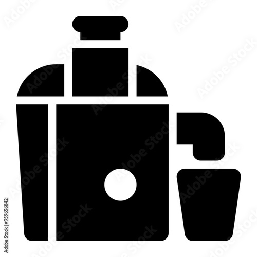  juicer, juice, health, drink, kitchen, electronic solid or glyph icon