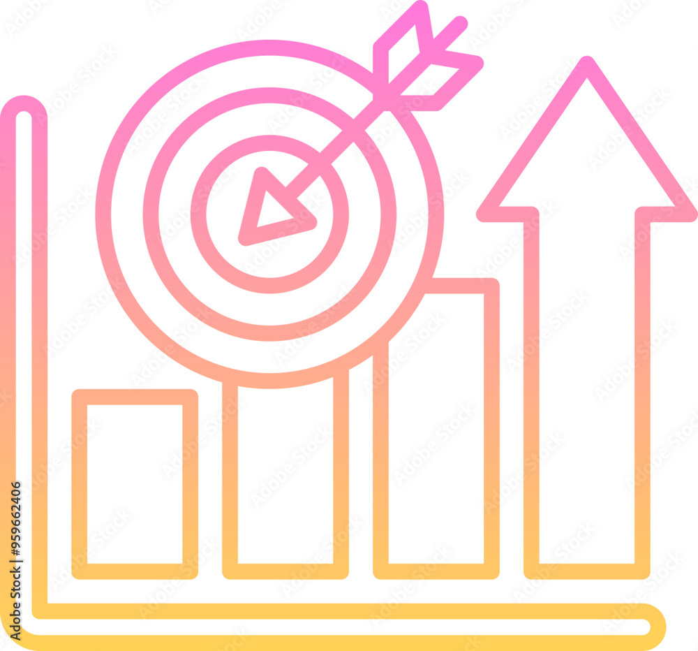 Target analytics icon Target analytics icon