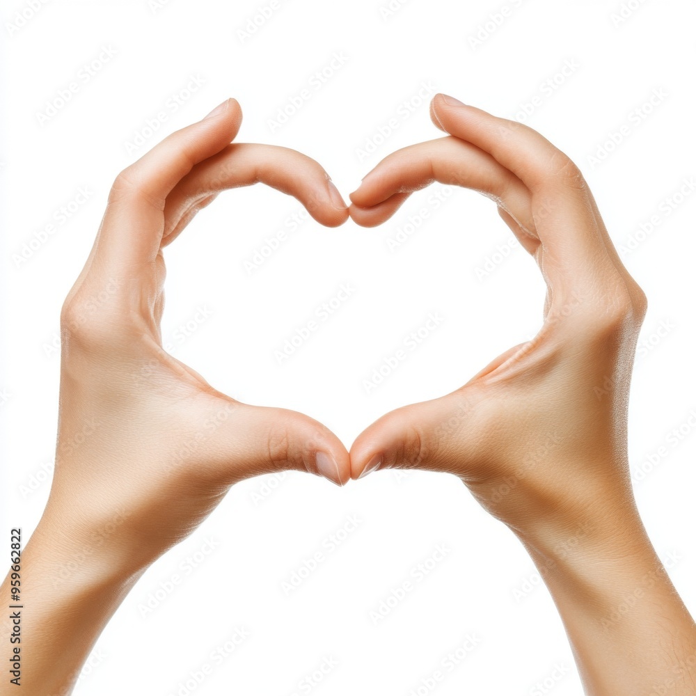 Hands Skillfully Forming a Beautiful Heart Symbol to Represent Love and Deep Compassion Hands Skillfully Forming a Beautiful Heart Symbol to Represent Love and Deep Compassion