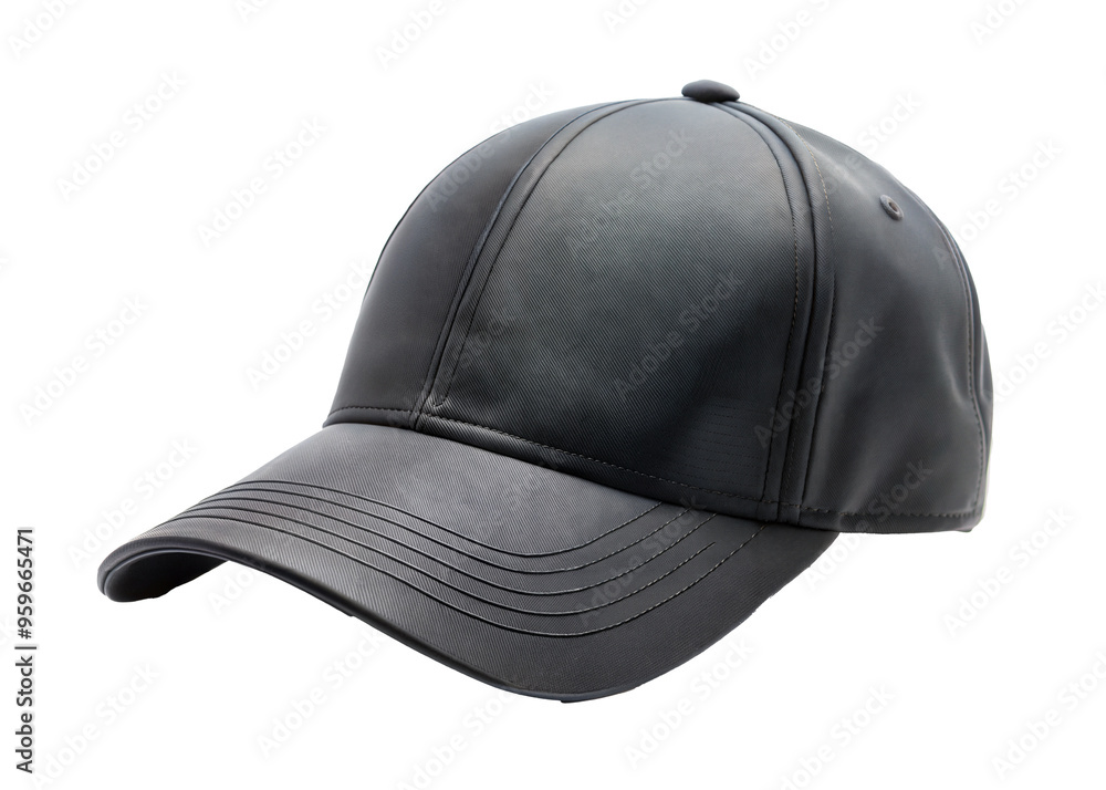 Photo Art Print black baseball cap isolated Be memorable