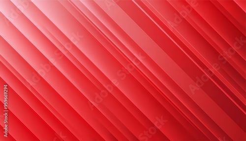 Geometric red abstract background with triangular pattern and pink lines, suitable for modern design or business concept