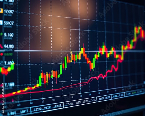 Forex stock market investment trading chart