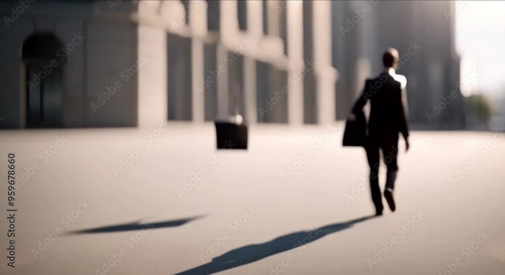 silhouette of a person walking on the street silhouette of a person walking on the street