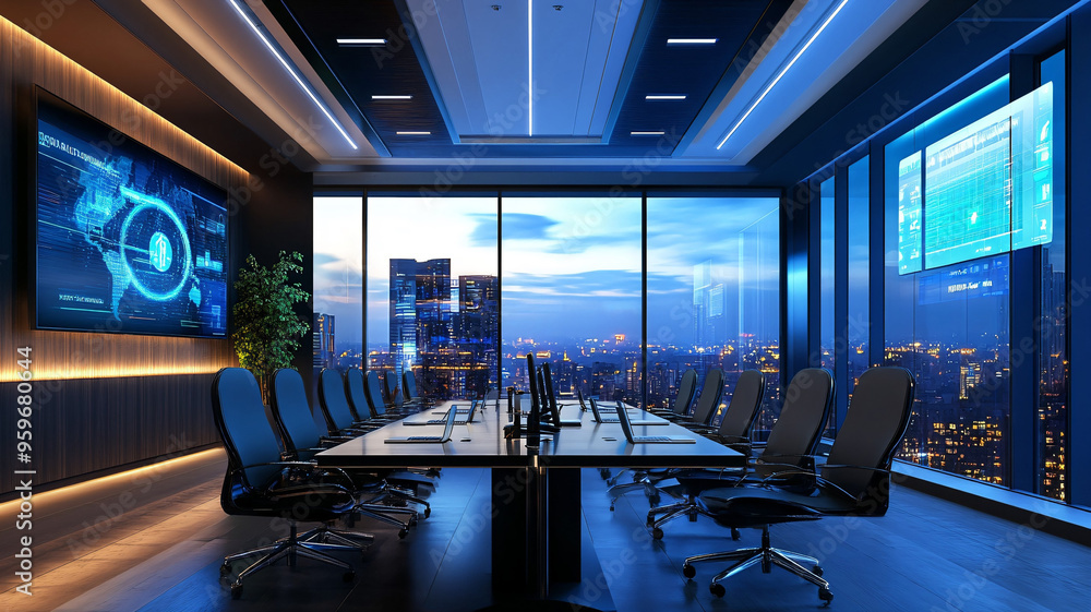 interior of a modern office interior of a modern office