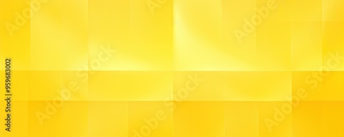 Yellow thin barely noticeable square background pattern isolated on white background with copy space texture for display products blank copyspace  photo