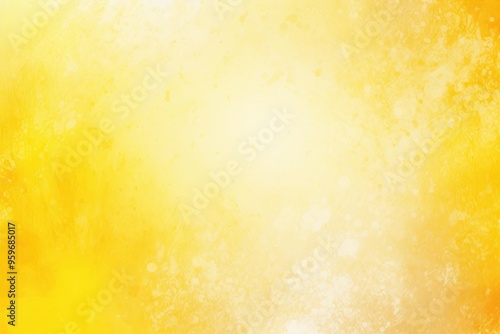 Yellow white spray texture color gradient shine bright light and glow rough abstract retro vibe background template grainy noise grungy empty space 