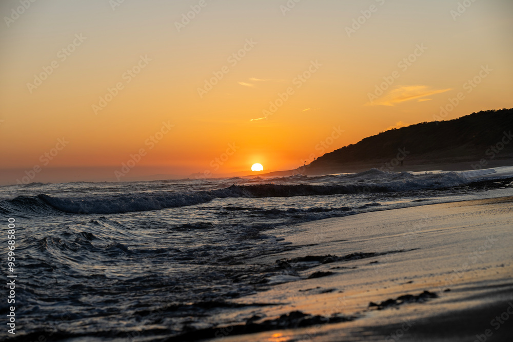 Sunset on the beach, Point Lonsdale Sunset on the beach, Point Lonsdale