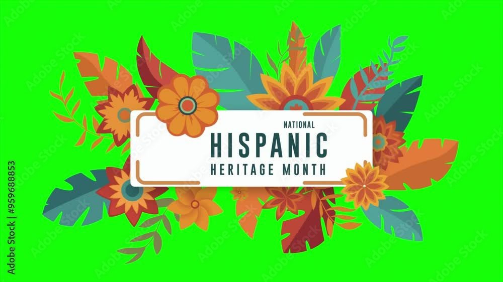 National Hispanic Heritage Month September 15 to October 15 on holiday ...