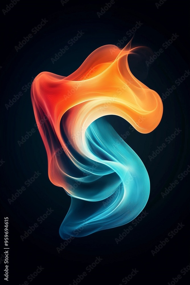 abstract background with glowing lines abstract background with glowing lines