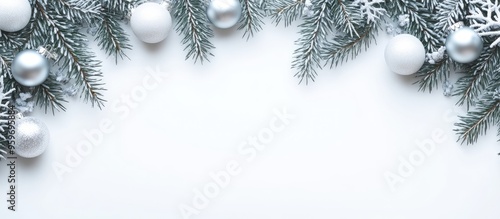 Christmas border featuring ...