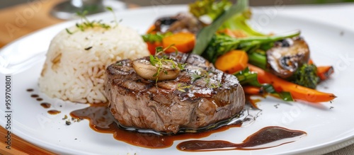 Thick cut beef fillet steak...