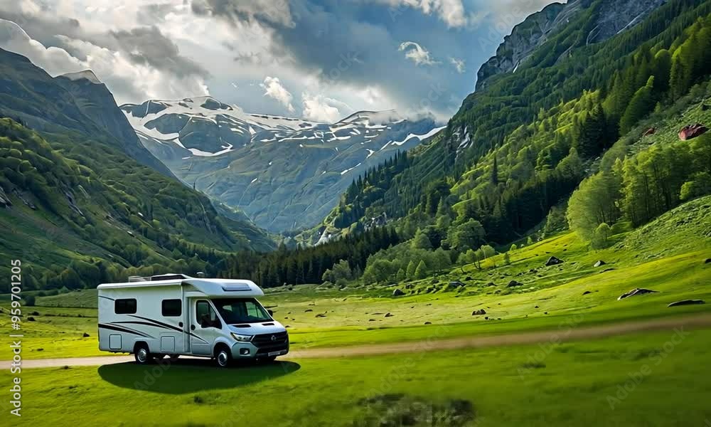 Motorhome Adventure in the Mountains Motorhome Adventure in the Mountains
