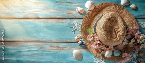 Holiday Sea Background A st...