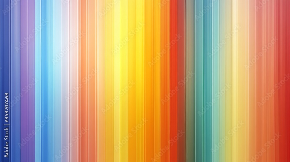 Vibrant Vertical Color Stripes Abstract Vibrant Vertical Color Stripes Abstract