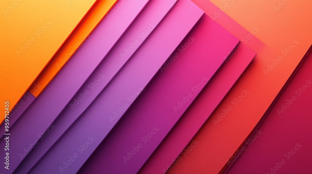 Fototapeta premium Abstract Paper Layers Background