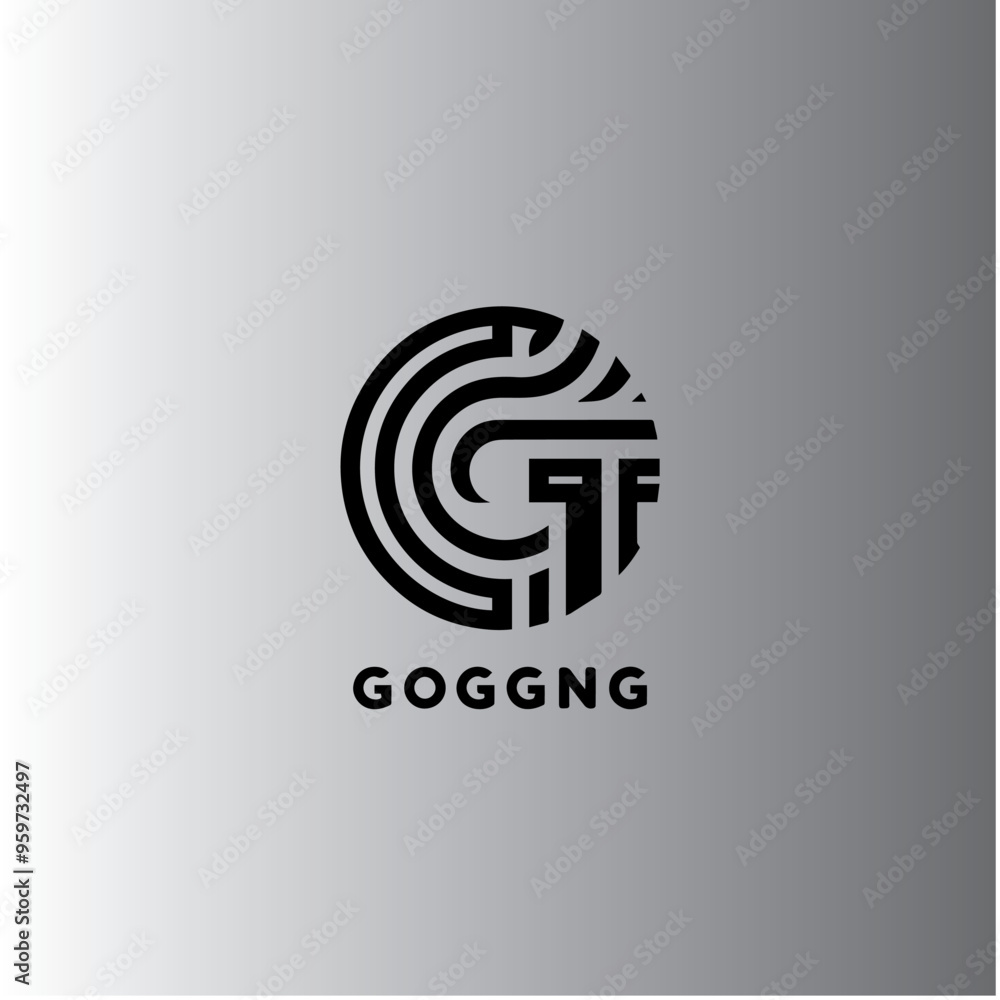 abstract business logo design