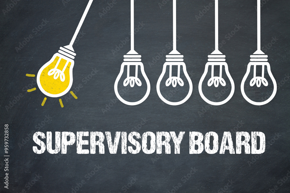 Fototapeta premium Supervisory Board