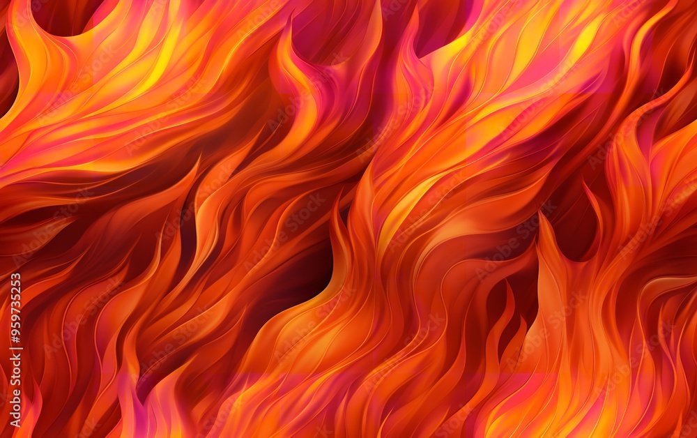 Close-Up Image of Flames Burning Against a Black Background Close-Up Image of Flames Burning Against a Black Background