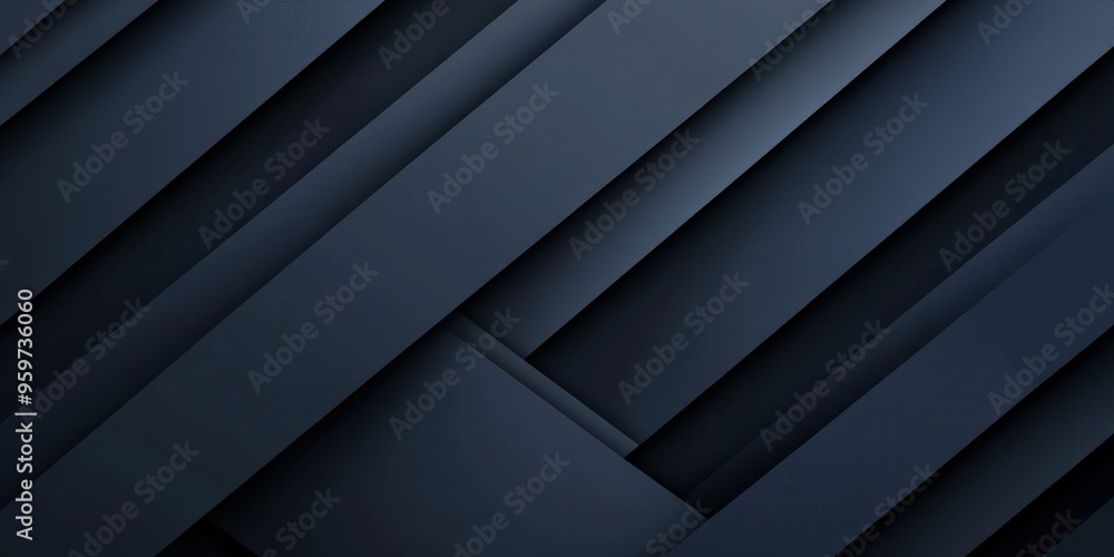 Abstract geometric pattern with overlapping blue metallic panels Abstract geometric pattern with overlapping blue metallic panels