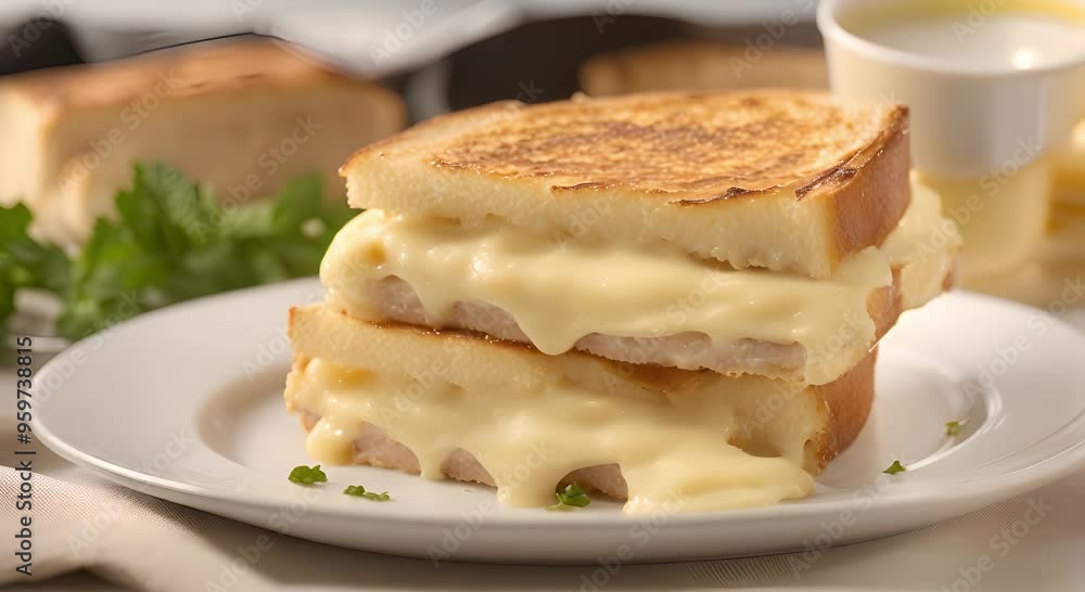 Delicious Breakfast Bread Treats With Melted Cheese for the Perfect Start to the Morning Delicious Breakfast Bread Treats With Melted Cheese for the Perfect Start to the Morning