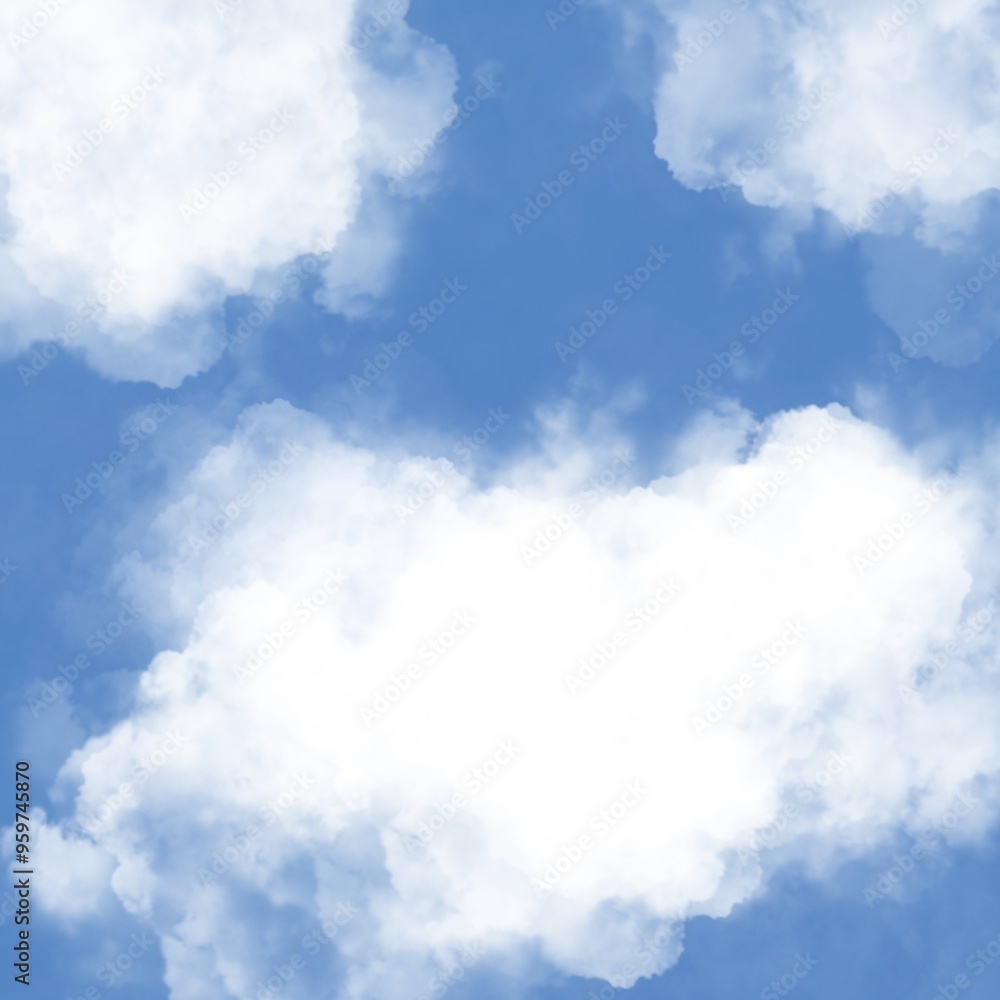 Fototapeta premium blue sky with clouds