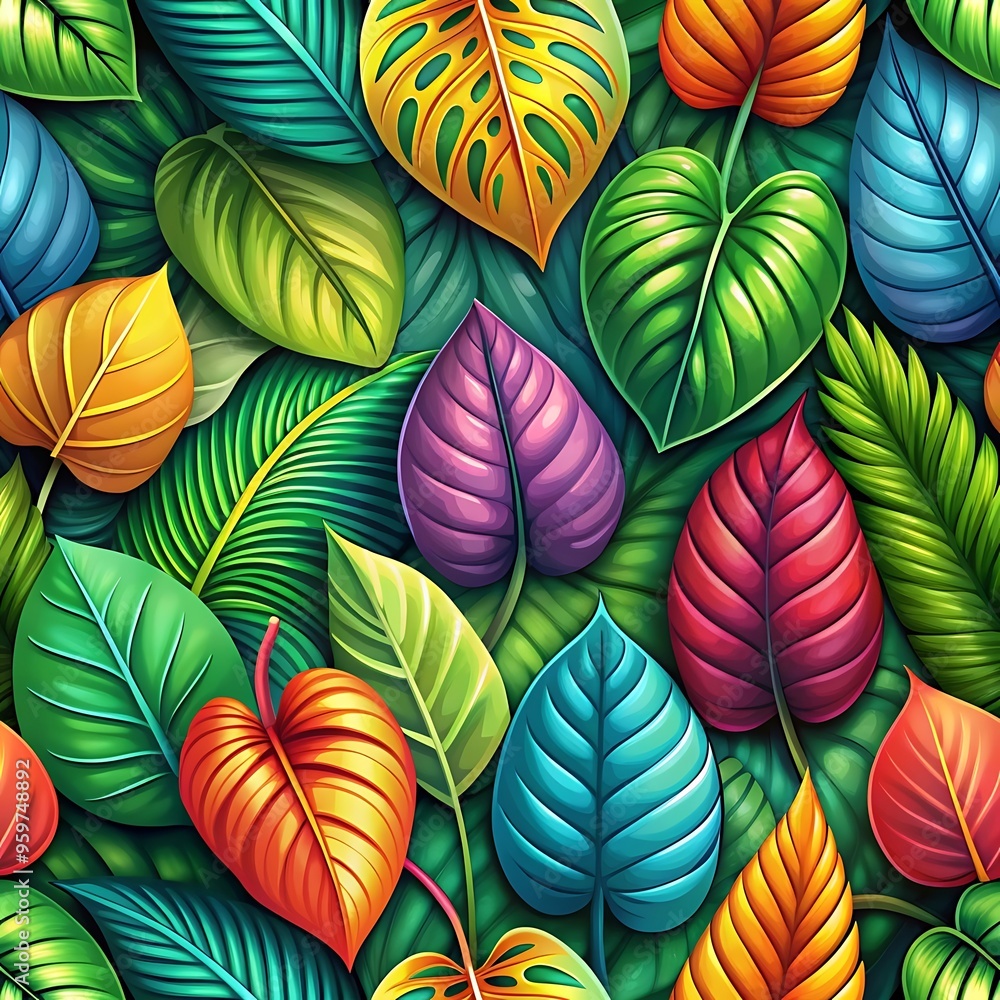 Lush Vector Green Leaves Seamless Pattern for Fresh and Vibrant Projects. Leaves. Pattern. Seamless. Green. Fresh. Lush Vector Green Leaves Seamless Pattern for Fresh and Vibrant Projects. Leaves. Pattern. Seamless. Green. Fresh.
