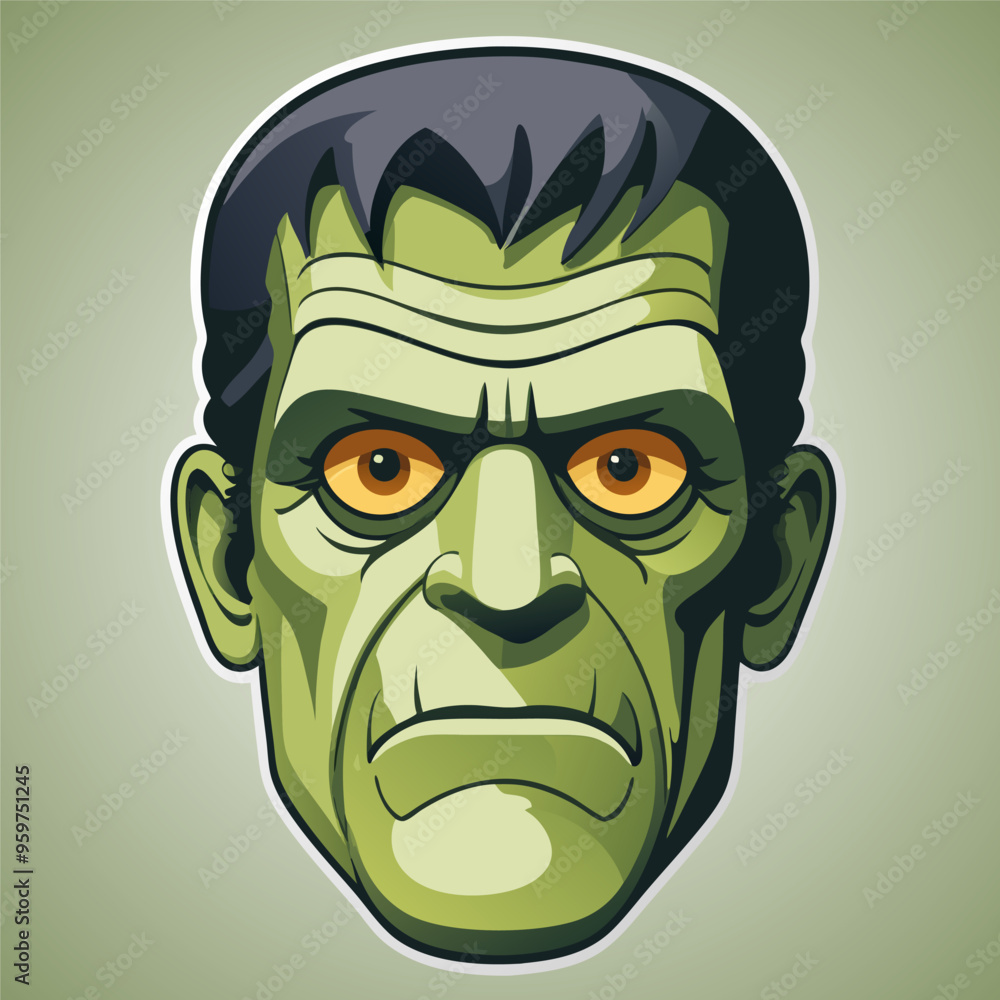 Frankenstein's Monster, A Minimalist Art Piece Frankenstein's Monster, A Minimalist Art Piece