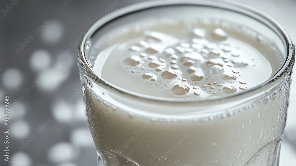 a glass of fresh milk with condensation, hyperrealistic photography, pure white, isolated on white background a glass of fresh milk with condensation, hyperrealistic photography, pure white, isolated on white background