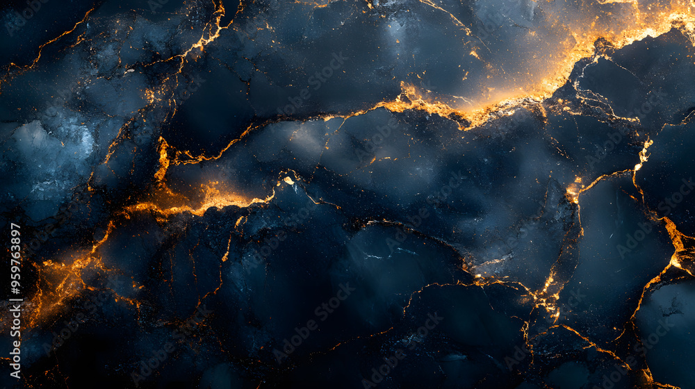Deep black marble with subtle gold veins, polished and sleek. Deep black marble with subtle gold veins, polished and sleek.