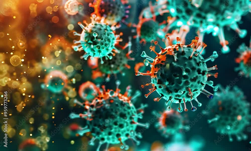 Microscopic View of Coronavirus Microscopic View of Coronavirus