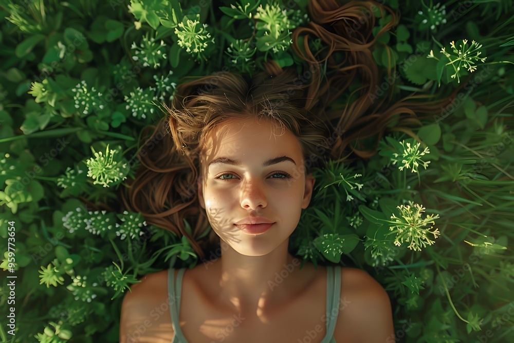 Serene Beauty Amidst Nature's Embrace Serene Beauty Amidst Nature's Embrace