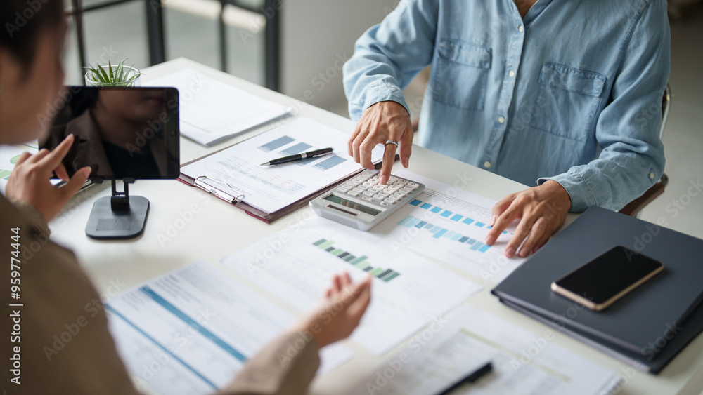 business man Auditor or internal revenue service staff checking annual financial statements company Audit Accounting tax. business man Auditor or internal revenue service staff checking annual financial statements company Audit Accounting tax.
