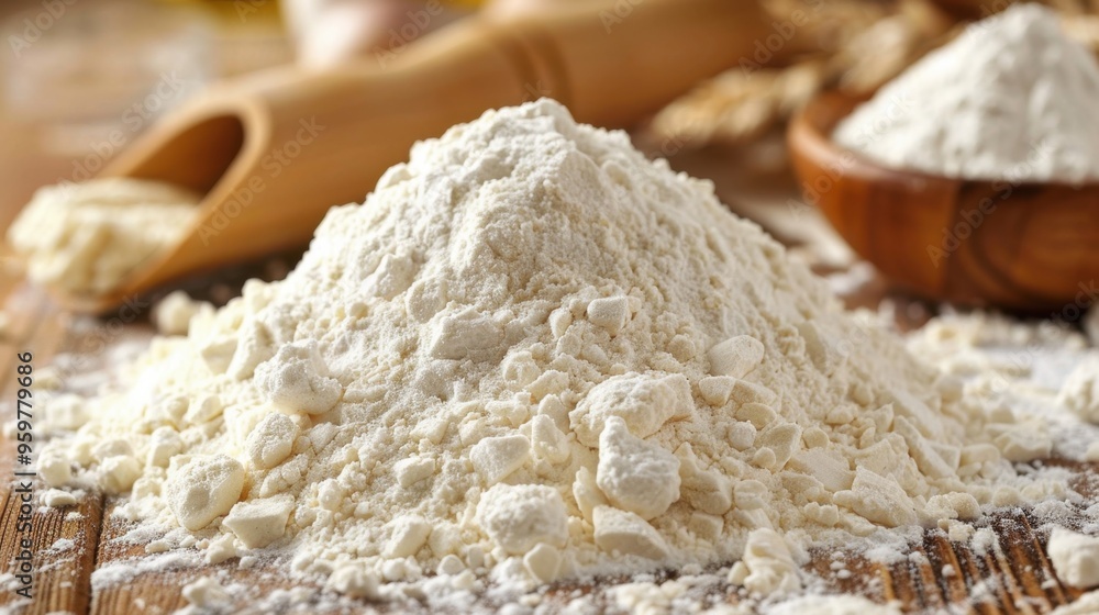 Flour: A versatile baking staple, typically wheat-based, used in recipes for bread, cakes, pastries, and other dishes.
Flour: A versatile baking staple, typically wheat-based, used in recipes for bread, cakes, pastries, and other dishes.