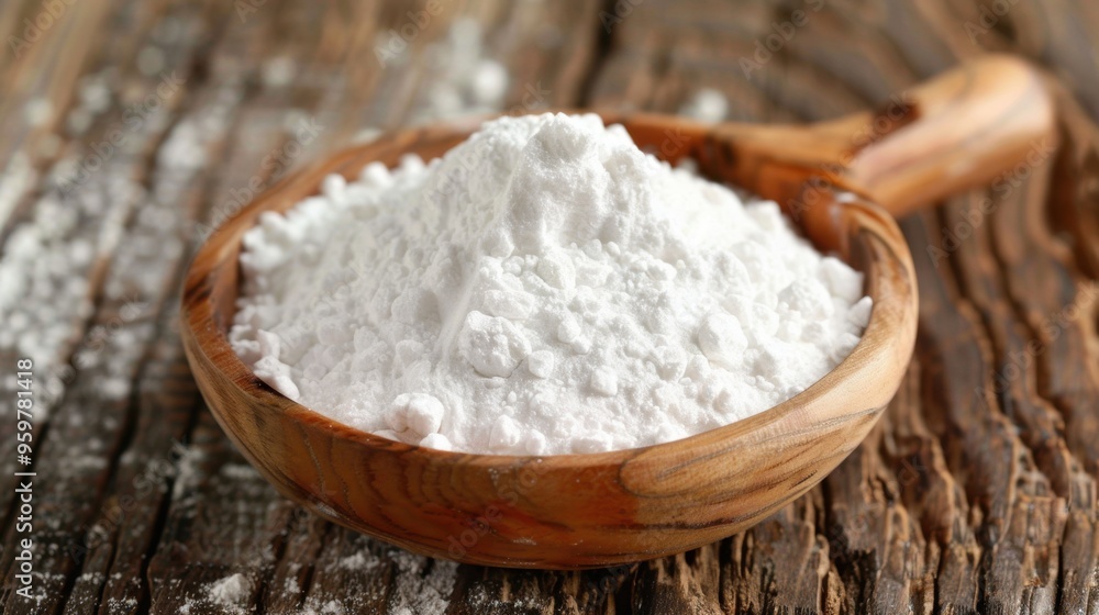 Baking Soda: Used in baking and cooking as a leavening agent. It reacts with acids to release carbon dioxide gas, which causes dough to rise and become light.
Baking Soda: Used in baking and cooking as a leavening agent. It reacts with acids to release carbon dioxide gas, which causes dough to rise and become light.