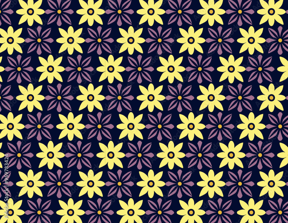 seamless background with flowers seamless background with flowers