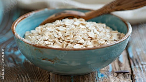 Oats: Rolled or instant oats used in oatmeal, granola, and baking. A high-fiber, healthy breakfast option for added nutrition. 