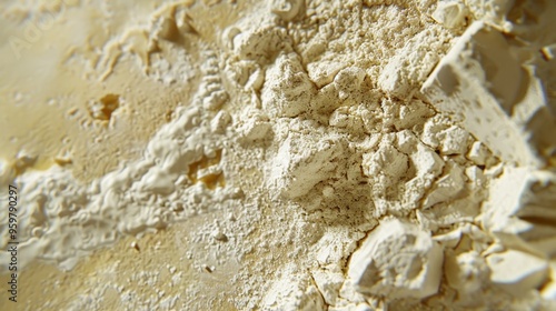 Flour: A basic, usually wheat-based ingredient essential for baking and cooking, used in making bread, cakes, and pastries. 