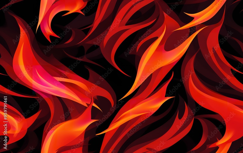 A close-up image of flames burning against a black background. The flames are bright orange and yellow, and they are reflecting on the surface below.blaze fire flame texture background
A close-up image of flames burning against a black background. The flames are bright orange and yellow, and they are reflecting on the surface below.blaze fire flame texture background