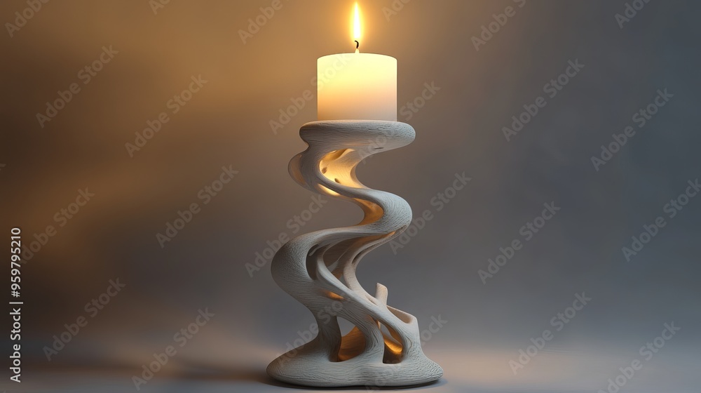 Obraz premium Candle holder