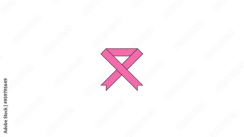 pink ribbon animation pink ribbon animation