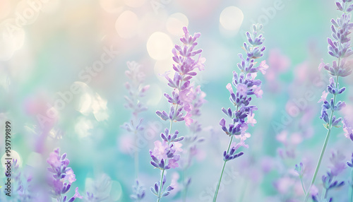 A single pastel color, such as mint green or lavender, providing a soothing and simple backdrop