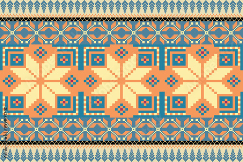 Detailed pattern with shapes