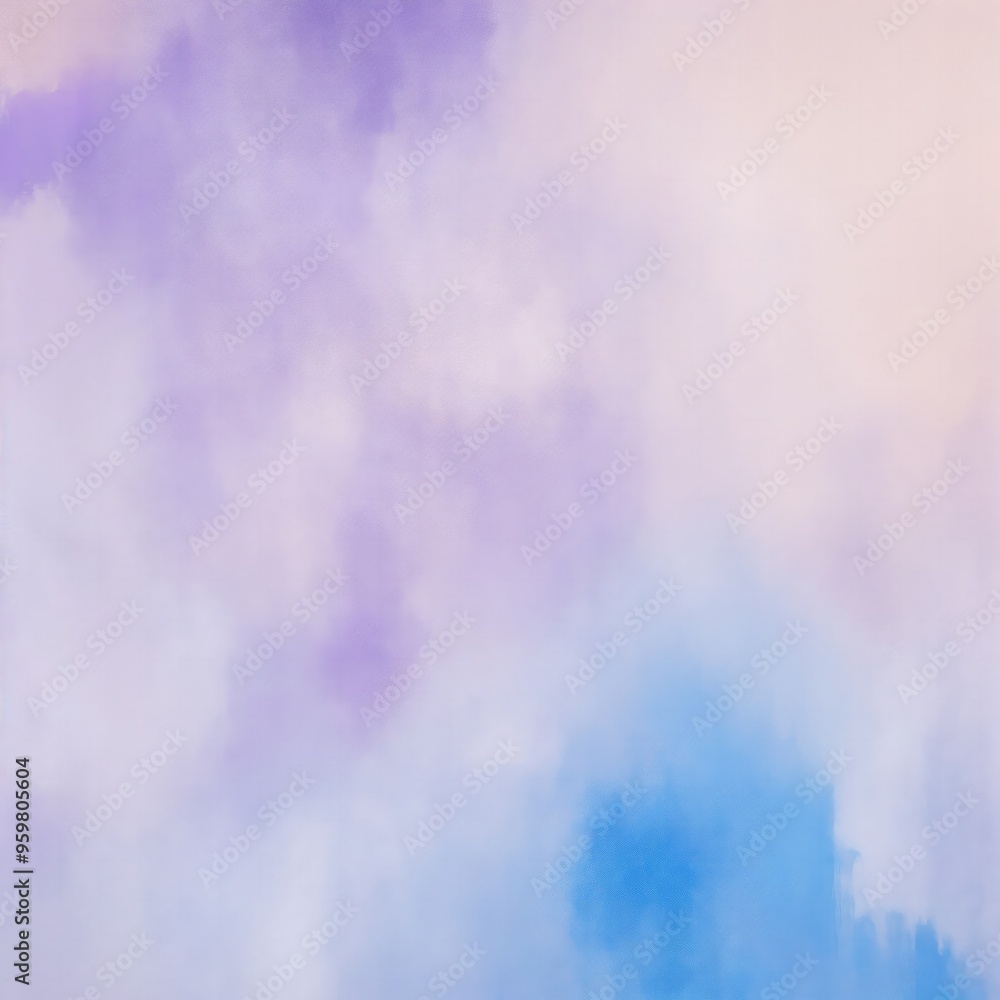Obraz premium Abstract dim Blue, old lavender and rosy brown colors painting texture background