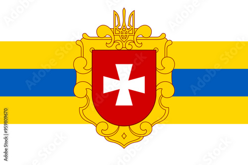 Flag of Rivne Oblast (Ukraine) Rivnenshchyna, Rivnenska oblast