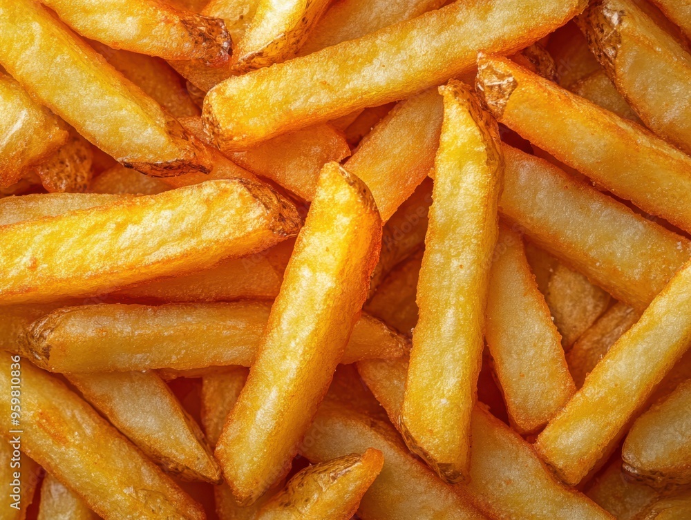 Close up french fries background. Close up french fries background.
