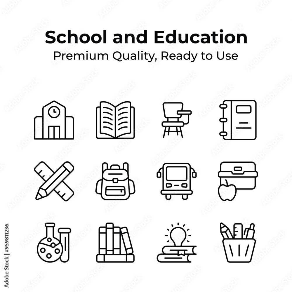 This comprehensive collection covers every school necessity This comprehensive collection covers every school necessity