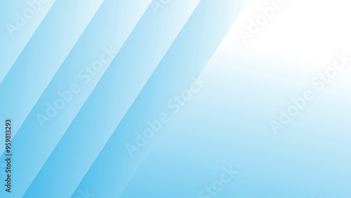 Blue light gradient abstract background for backdrop or presentation