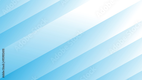 Blue light gradient abstract background for backdrop or presentation